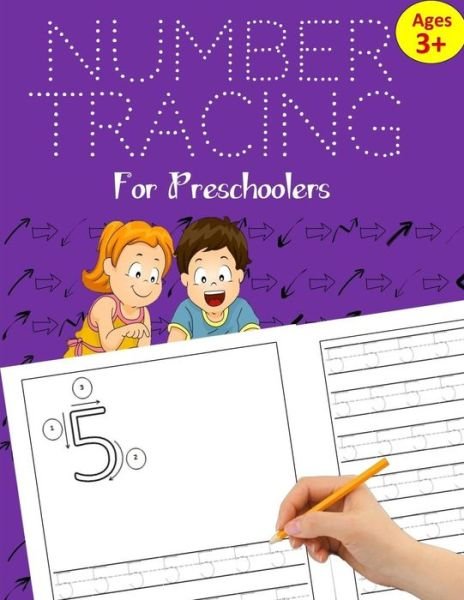 Cover for Adam Moore · Number Tracing Book for Preschoolers (Paperback Bog) (2018)