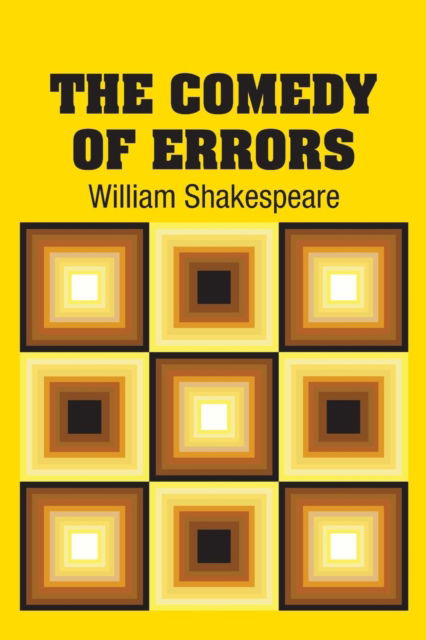 Cover for William Shakespeare · The Comedy of Errors (Paperback Book) (2018)