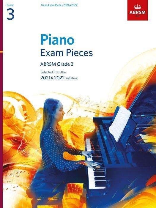 Cover for Abrsm · Piano Exam Pieces 2021 &amp; 2022, ABRSM Grade 3: Selected from the 2021 &amp; 2022 syllabus - ABRSM Exam Pieces (Partituren) (2020)