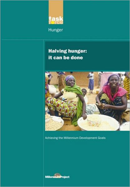 Cover for UN Millennium Project · UN Millennium Development Library: Halving Hunger: It Can Be Done (Pocketbok) (2005)