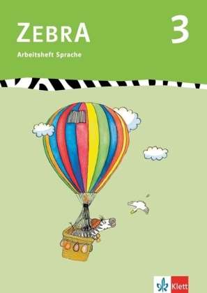 Cover for Unknown. · Zebra. 3.sj.arbeitsheft Sprache (Book)