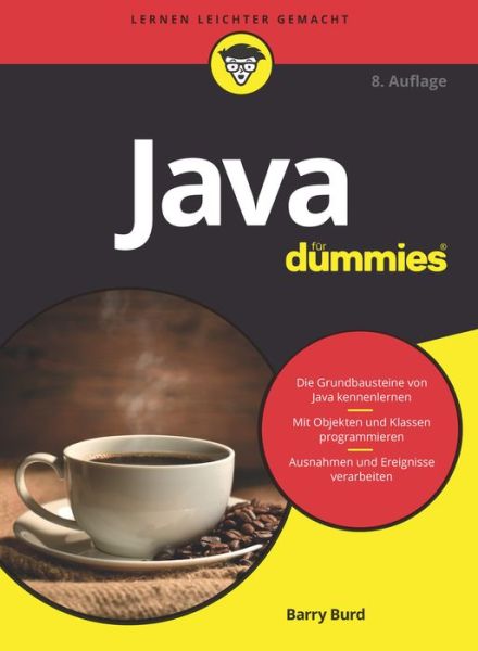 Cover for Burd, Barry (Drew University, Madison, NJ) · Java fur Dummies - Fur Dummies (Paperback Book) [8. Auflage edition] (2023)