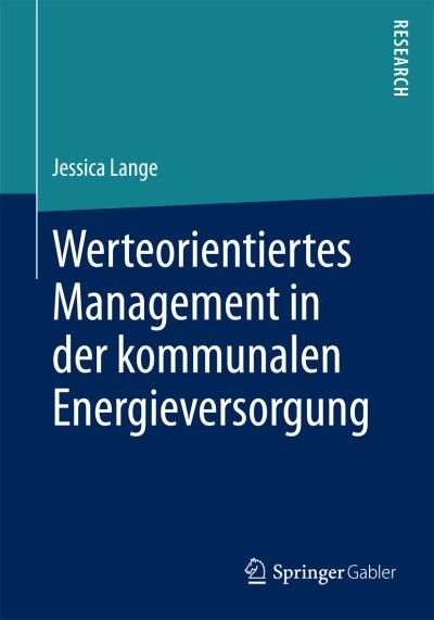 Cover for Lange · Werteorientiertes Management in d (Book) (2016)