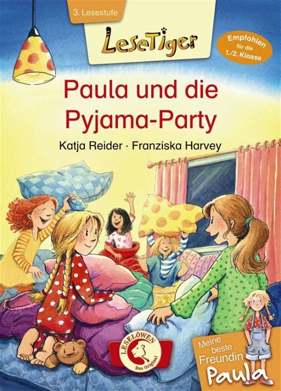 Cover for Katja Reider · Lesetiger - Meine beste Freundin Paula - Paula und die Pyjama-Party (Hardcover bog) (2017)