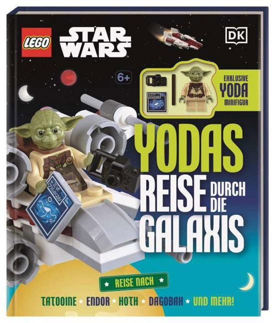 LEGO® Star Wars (TM) Yodas Reise durch die Galaxis - Simon Hugo - Książki - Dorling Kindersley Verlag - 9783831043200 - 1 października 2021