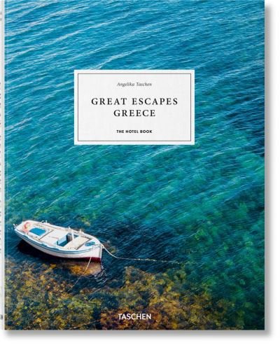 Cover for Great Escapes Greece. The Hotel Book (Hardcover Book) [Multilingual edition] (2022)