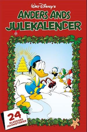 Cover for Disney · Anders Ands Julekalender bog (Hardcover bog) (2023)