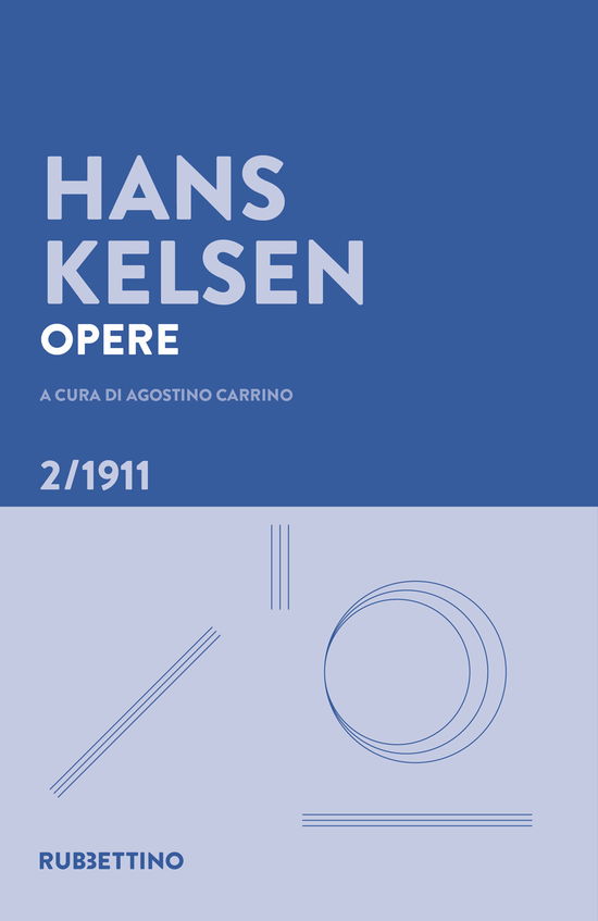 Cover for Hans Kelsen · Opere #02 (Book)