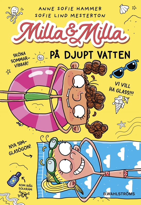 Cover for Anne Sofie Hammer · På djupt vatten (Innbunden bok) (2024)