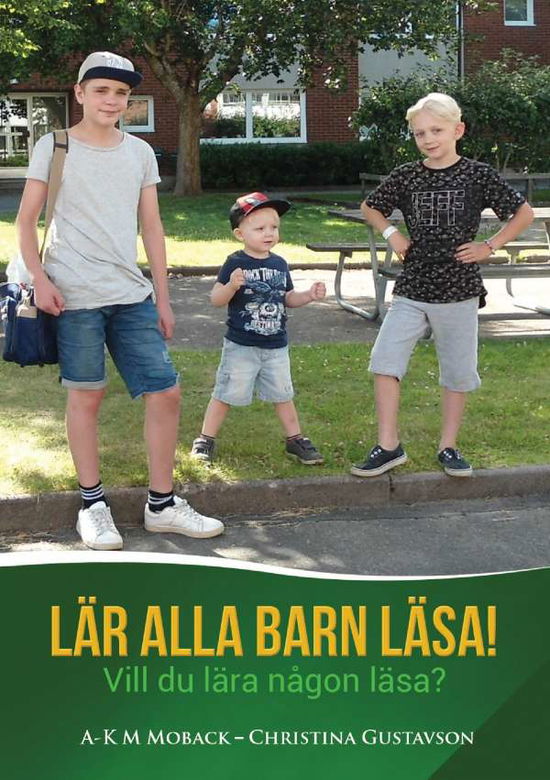 Cover for Christina Gustavson · Lär alla barn läsa (Book) (2016)