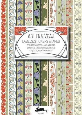 Art Nouveau: Label & Sticker Book - Pepin Van Roojen - Libros - Pepin Press - 9789460094200 - 1 de abril de 2016