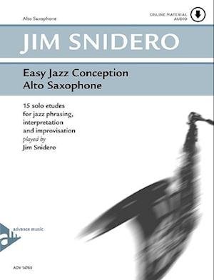 Cover for Jim Snidero · Easy Jazz Conception Alto Saxophone (Pamflet) (2012)