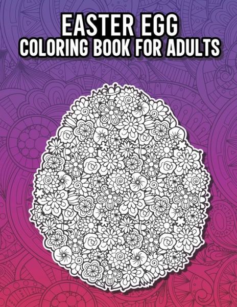 Cover for Traylor Illustrations · Easter egg Coloring Book for Adults (Paperback Book) (2021)