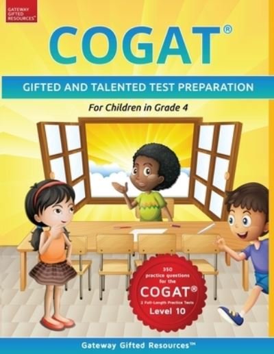 Cover for Gateway Gifted Resources · COGAT Test Prep Grade 4 Level 10 (Pocketbok) (2021)
