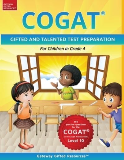 Cover for Gateway Gifted Resources · COGAT Test Prep Grade 4 Level 10 (Paperback Book) (2021)