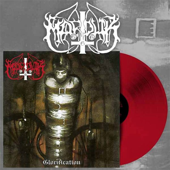 Cover for Marduk · Glorification (Re-issue) (Bloodred Vinyl) (VINIL) (2024)