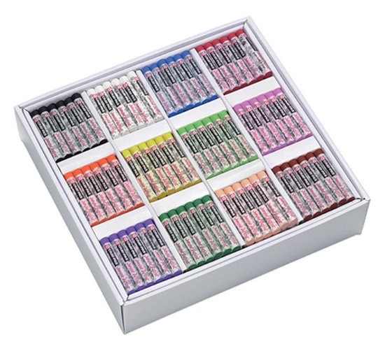 Sakura Cray-Pas Junior Artist Oliepastels Box 36 x 12st. - Bruynzeel - Merchandise -  - 0084511329201 - 