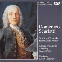 Sacred Choral Music - Scarlatti / Scandrett - Musiikki - Carus - 0409350831201 - tiistai 30. lokakuuta 2001