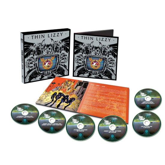 Cover for Thin Lizzy · 1976 (CD/Blu-ray) [Limited Deluxe Box Set edition] (2024)