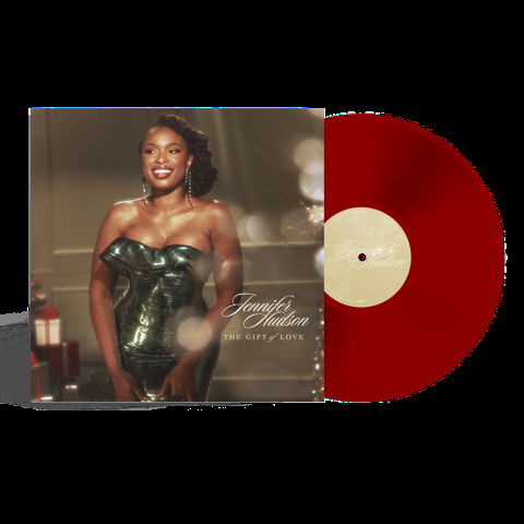 Cover for Jennifer Hudson · The Gift Of Love (LP) [Ruby Red Vinyl edition] (2024)