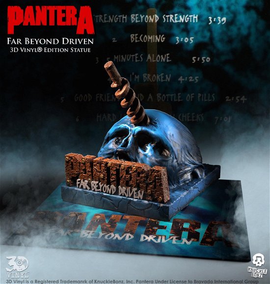 3D Vinyl: Pantera - Far Beyond Driven - Knucklebonz - Merchandise -  - 0655646625201 - 