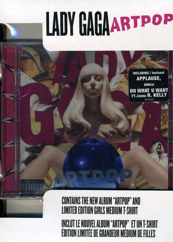 Artpop + Limited Edition Girls Medium T-shirt - Lady Gaga - Musikk - POP - 0680889039201 - 19. november 2013
