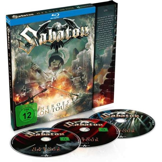 Heroes on Tour (With Bonus Blu-ray) - Sabaton - Musiikki - Nuclear Blast Records - 0727361362201 - perjantai 11. maaliskuuta 2016