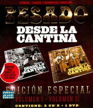 Cover for Pesado · Desde La Cantina (CD) (2020)