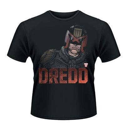 Cover for Judge Dredd · Dredd Head Black (T-shirt) [size S] (2013)