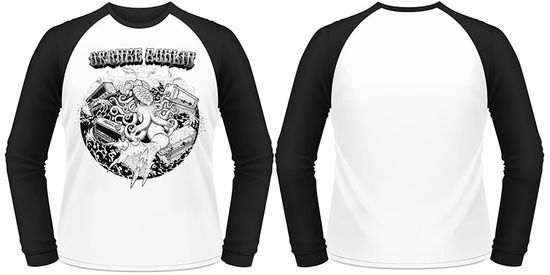 Eulogy for the Fans White / Black Baseball Longsleeve - Orange Goblin - Gadżety - PHDM - 0803341390201 - 4 lutego 2013