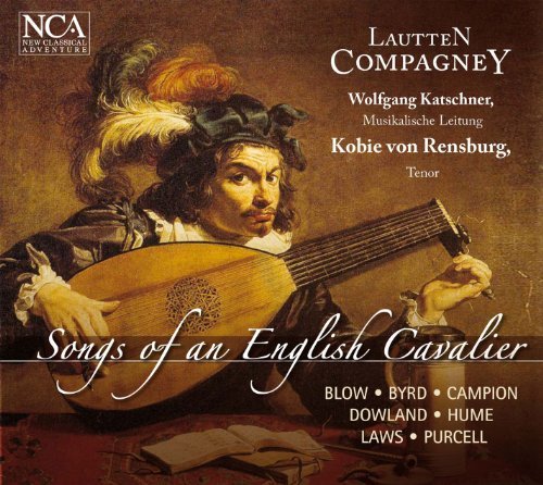 Cover for Van Rensburg / Lautten Compagney · Songs Of An English Cavalier (CD) (2011)
