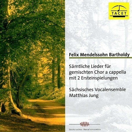 Cover for Mendelssohn / Sachsisches Vocalensemble · Songs for a Capella Choir (CD) (2006)