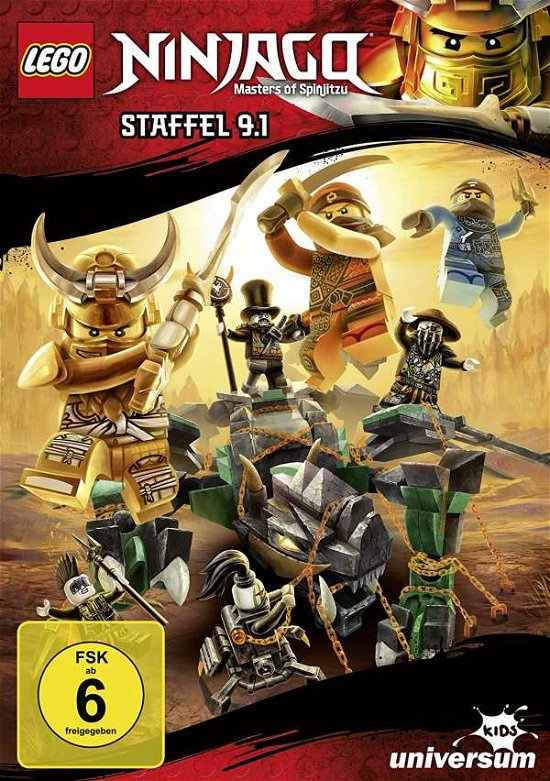 Cover for Lego Ninjago Staffel 9.1 (DVD) (2018)