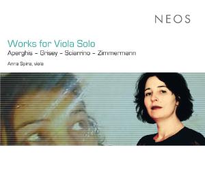 Cover for Anna Spina · Works For Viola Solo (CD) (2013)