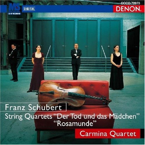Carmina · Schubert: String Quartets `der Tod Und Des Madchen` & `rosamunde` (CD) [Japan Import edition] (2008)
