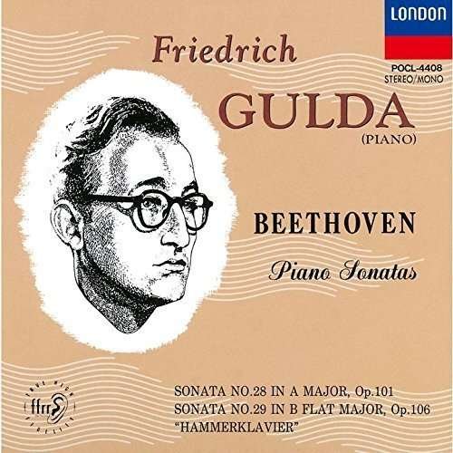 Cover for Friedrich Gulda · Beethoven: Piano Sonatas 28 &amp; 29 (CD) (2015)
