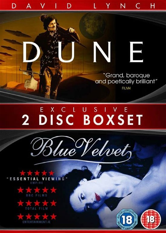Cover for Dune / Blue Velvet · David Lynch - Dune / Blue Velvet (DVD) (2016)