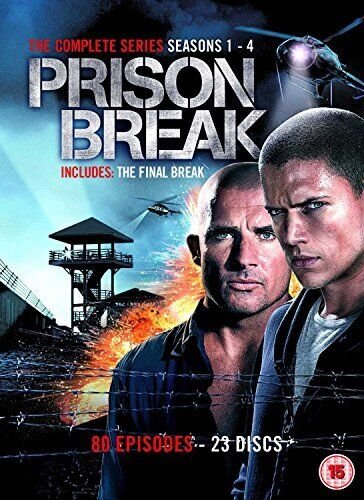 Cover for Prison Break Seasons 1 to 4 Complete Series (DVD) [Box set] (2012)
