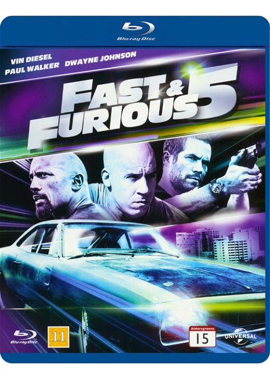 Cover for Fast and Furious · Fast &amp; Furious 5 (Blu-ray) (2013)