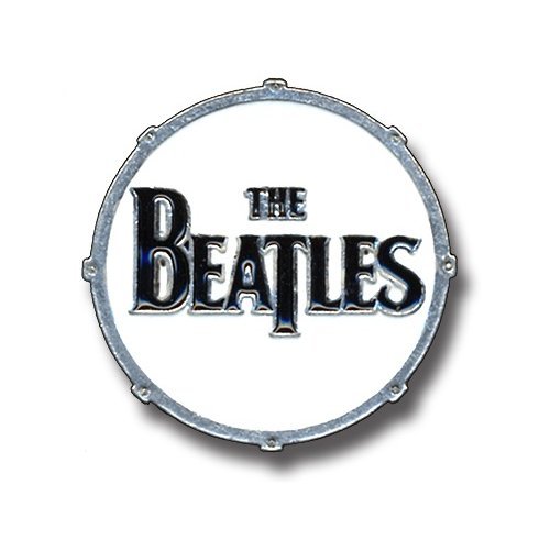 Cover for The Beatles · The Beatles Pin Badge: Large Drum (Anstecker) [size L] (2015)