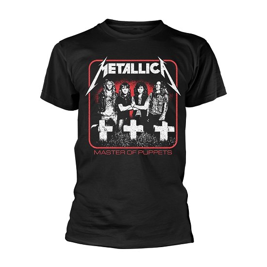 Metallica Unisex T-Shirt: Vintage Master of Puppets Photo - Metallica - Mercancía - PHD - 5056187757201 - 16 de septiembre de 2022