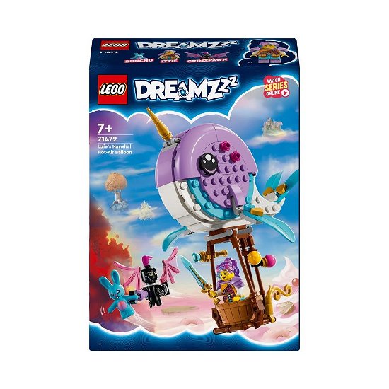 LEGO DREAMZzz 71472 Izzie\'s Narwal-Luchtballon - Lego - Fanituote -  - 5702017584201 - 