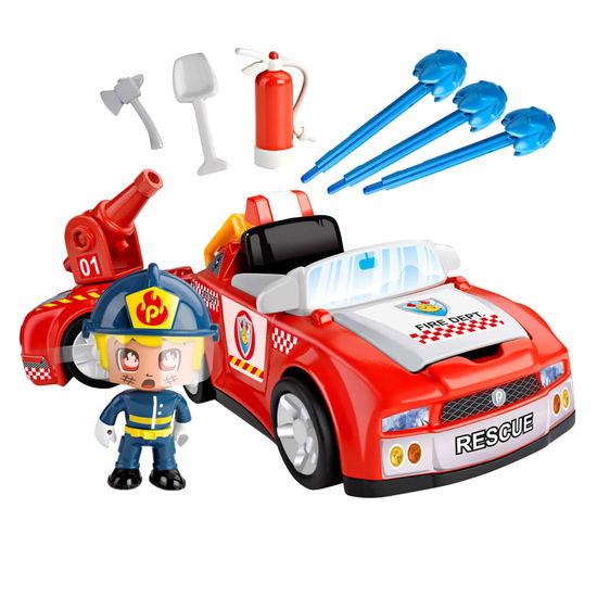 Pinypon Action Fireman Vehicles - Pinypon - Gadżety - Famosa - 8410779061201 - 