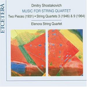 Cover for D. Shostakovich · Music For String Quartet (CD) (2014)