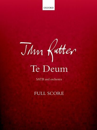 Te Deum -  - Books - Oxford University Press - 9780193514201 - February 9, 2017