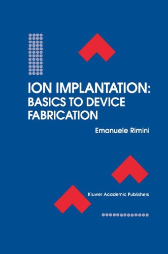 Cover for Emanuele Rimini · Ion Implantation: Basics to Device Fabrication - The Springer International Series in Engineering and Computer Science (Hardcover Book) [1995 edition] (1994)