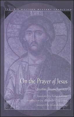 Cover for Ignatius Brianchaninov · On the Prayer of Jesus (Paperback Book) (2006)