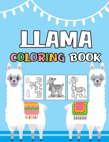 Llama Coloring Book - Omi Kech - Livros - Independently Published - 9781096861201 - 4 de maio de 2019