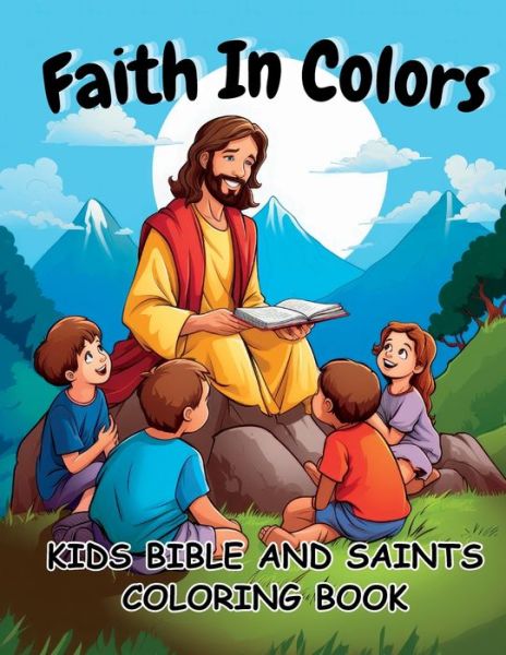 Cover for Coco Bean · Faith in Colors Kids Bible and Saints Coloring Book (Bok) (2023)