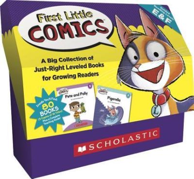 Cover for Liza Charlesworth · First Little Comics Classroom Set : Levels E &amp; F : 16 Funny Books That Are Just the Right Level for Growing Readers (Paperback Book) (2018)